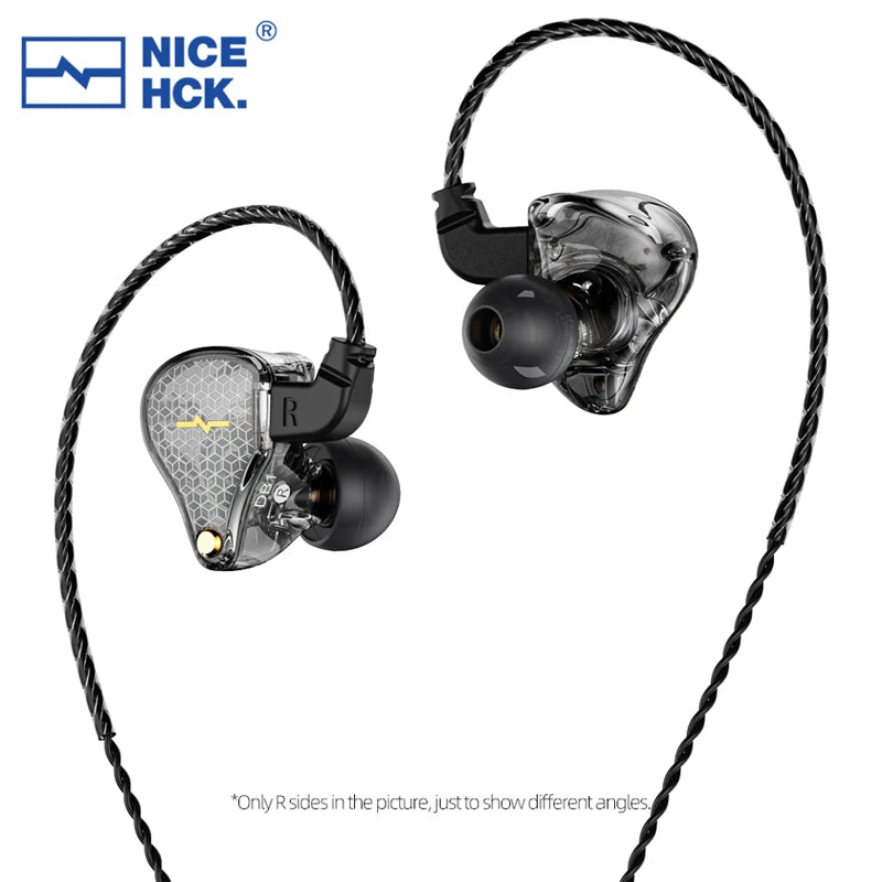 NiceHCK DB1 HIFI In Ear Earphone 10mm Dynamic Sport IEM