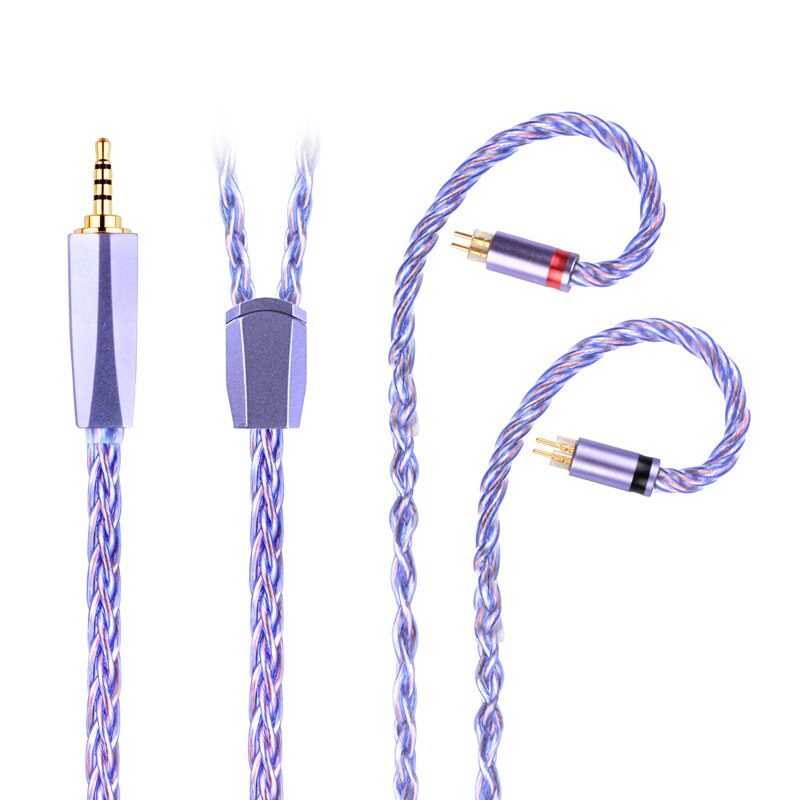 NiceHCK Spacecloud Ultra Wire Litz 6N Silver Earphone Upgrade Cable
