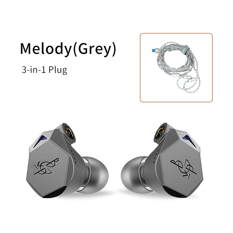 BGVP Melody Earphones 12mm Dynamic Wired In Ear Monitor