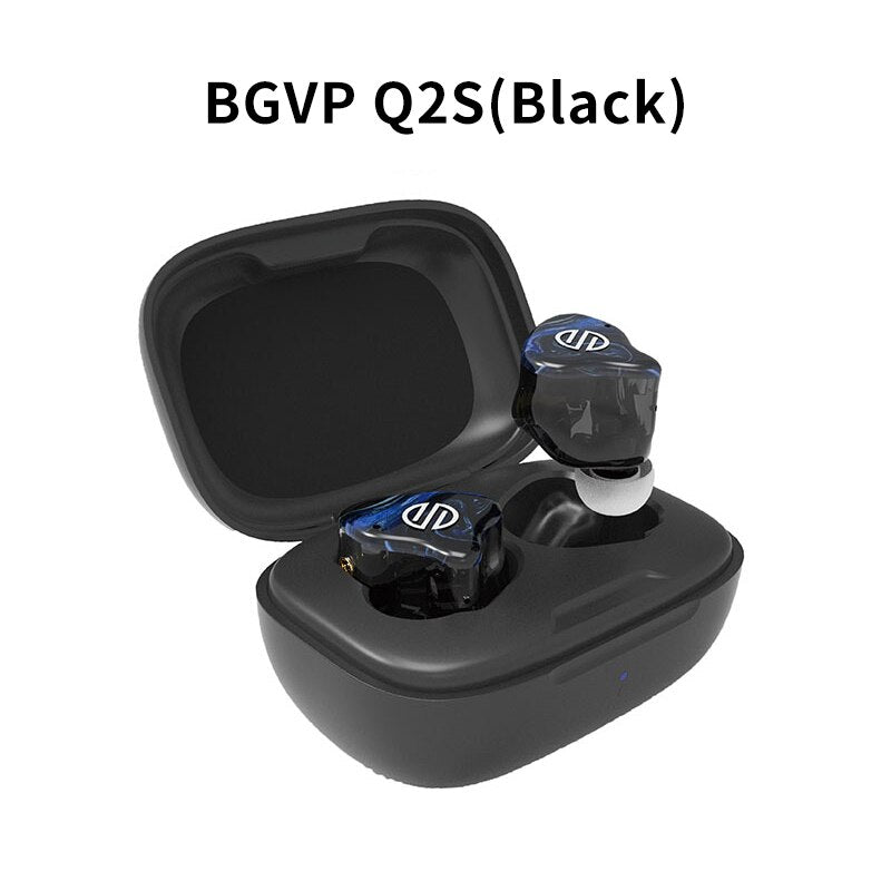 BGVP Q2S Wireless Headphones Tws Bluetooth5.2 Sport Earphones