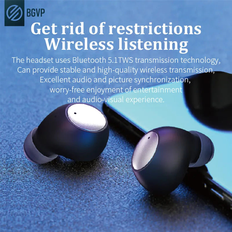 BGVP Z01 Bluetooth 5.1Earphones Tws In-Ear True Wireless Earbuds