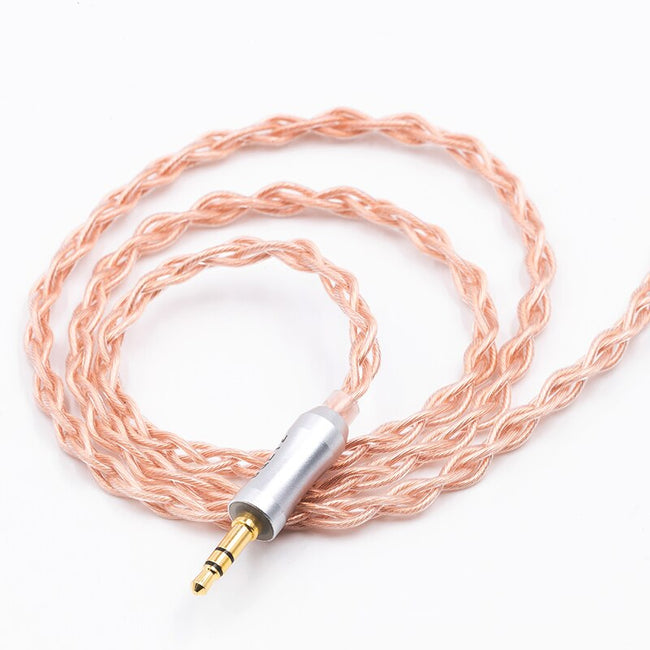 BQEYZ C9 4 Core Crystal Copper Earphone Cable 0.78mm 2 Pin
