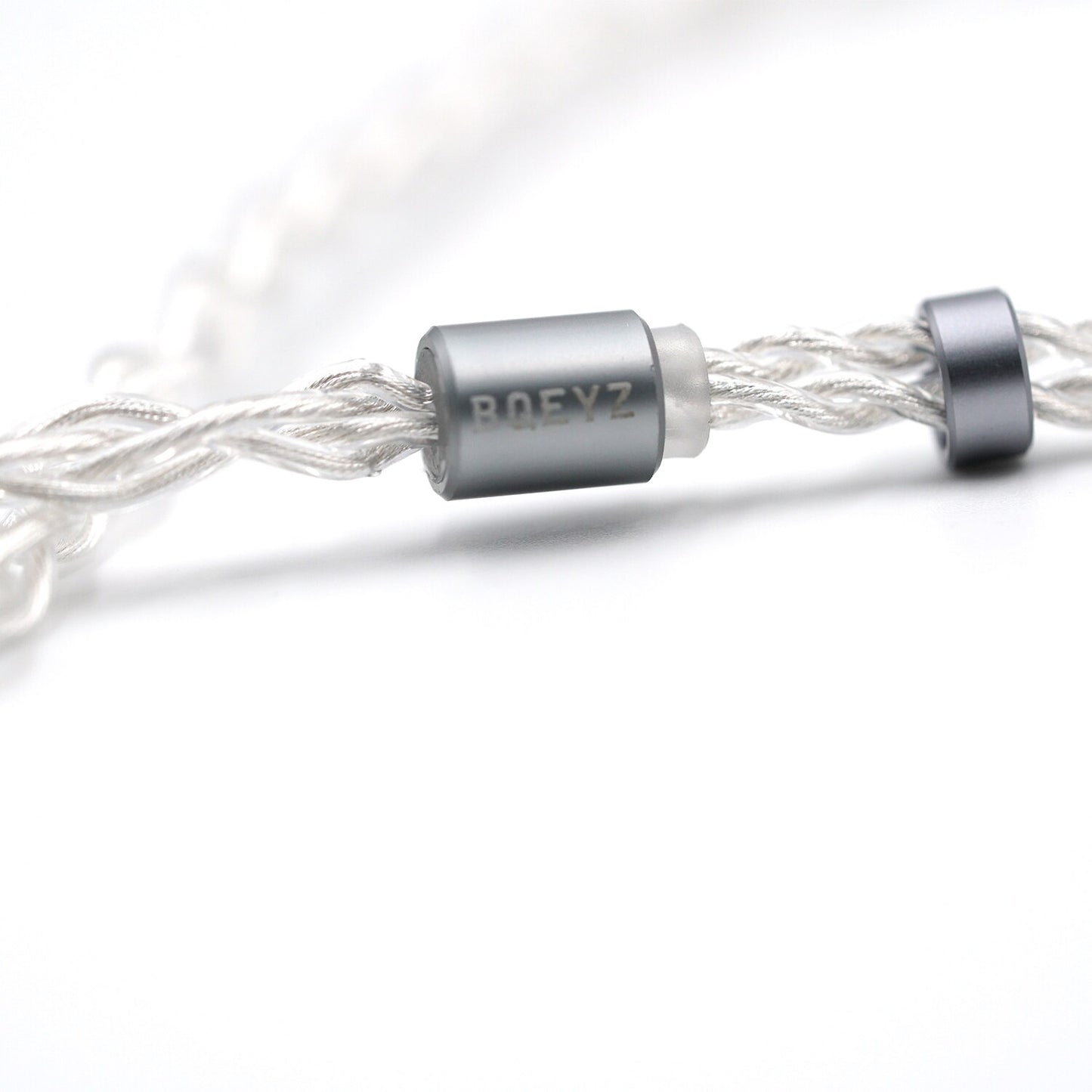 BQEYZ C13 4 cores single crystal copper-plated silver Earphone Cable