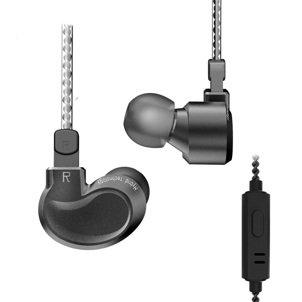 BQEYZ K1 Earphone 1 BA + 2 Dynamic drivers In-Ear Monitor