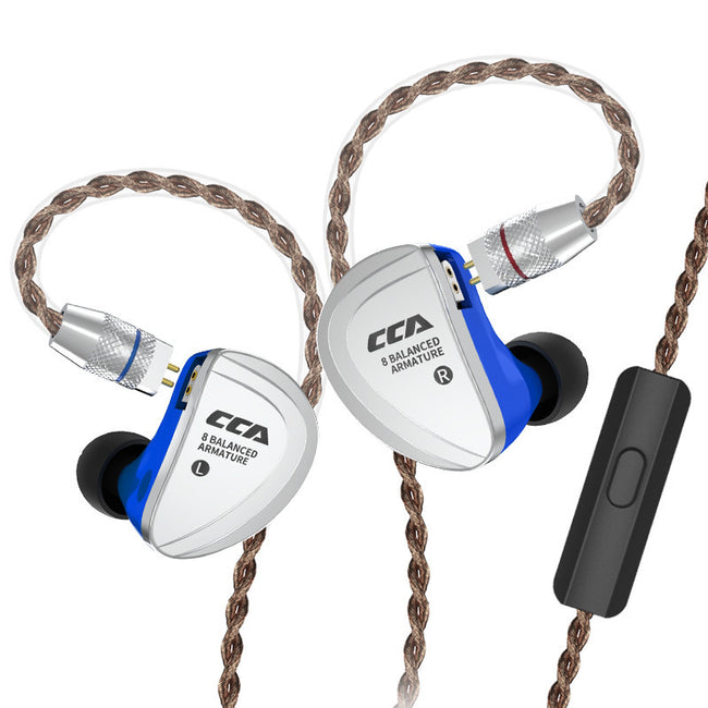 CCA C16 8BA Drive Units HIFI Monitoring Earphones Headset