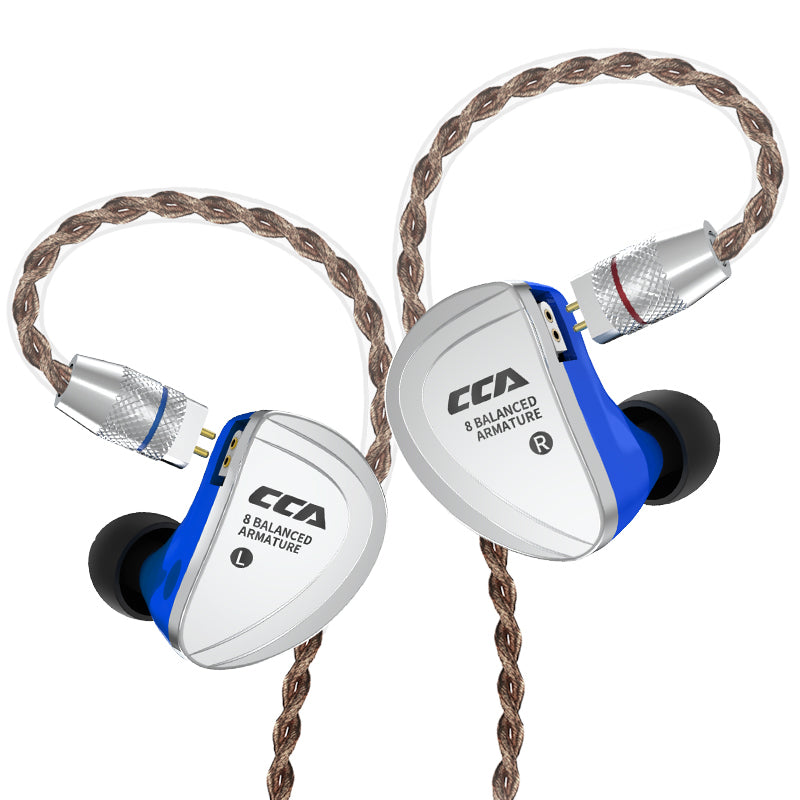 CCA C16 8BA Drive Units HIFI Monitoring Earphones Headset