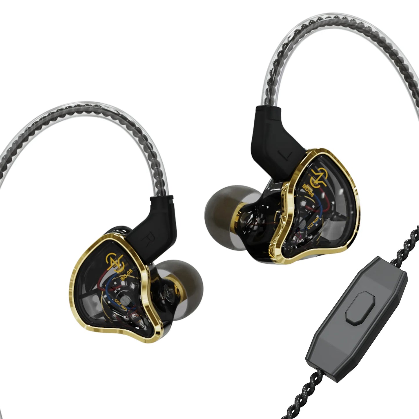 CCZ Warrior In-ear Monitor 3BA+1DD Hybrid Sports Earphone