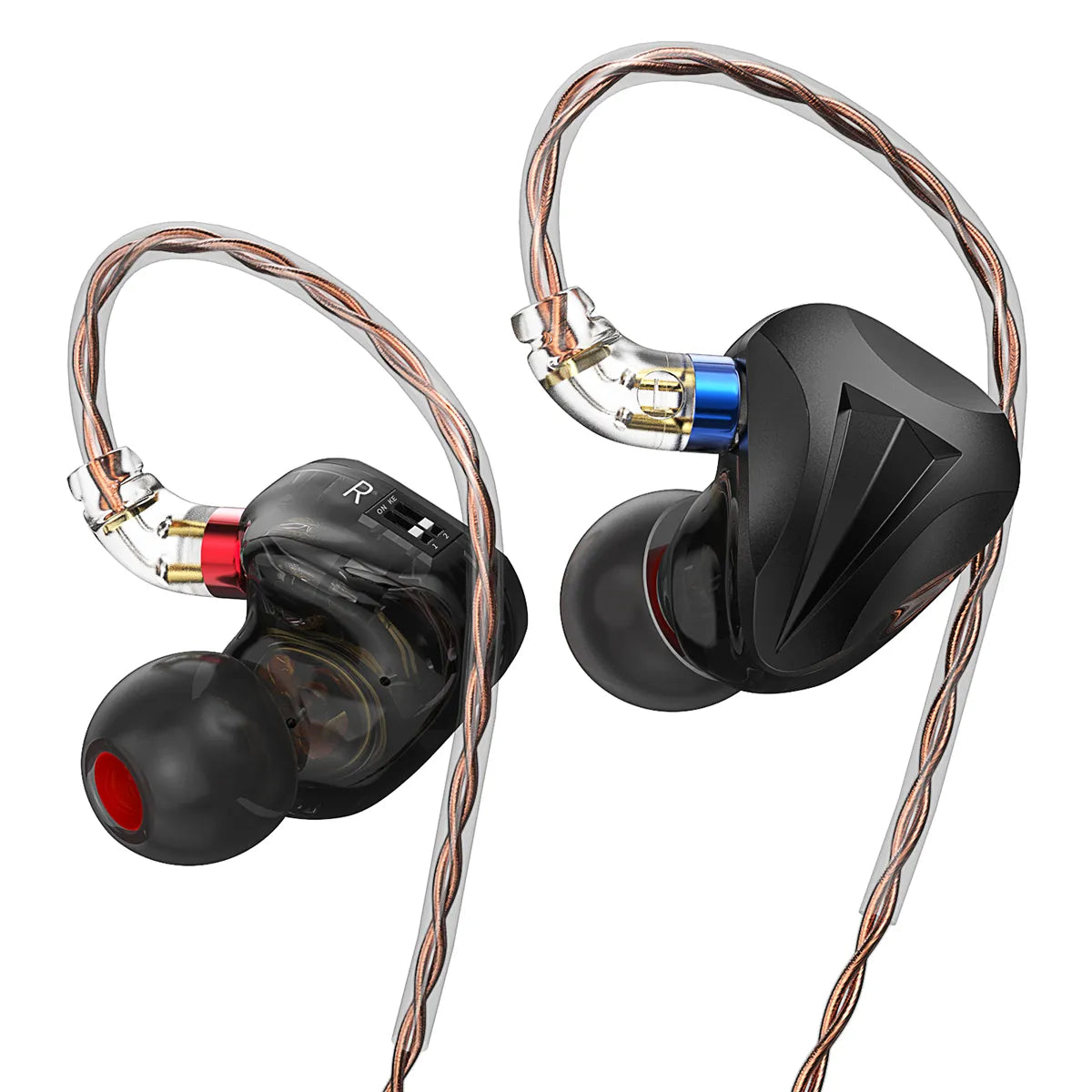 CVJ Freedom 4BA+1DD Hybrid IEMS Balanced Armature Monitor – earphonecart