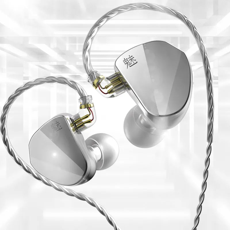 CVJ Hybrid Drive IEM Earphones 1DD+2BA In Ear Headphones