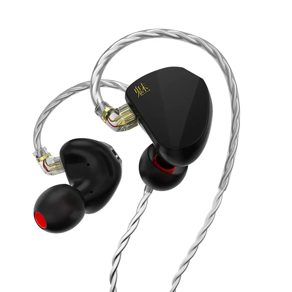 CVJ Hybrid Drive IEM Earphones 1DD+2BA In Ear Headphones
