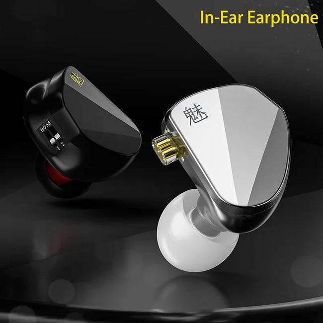 CVJ Mei Knowles 1DD+2BA Hybrid Drive In-ear Earphone