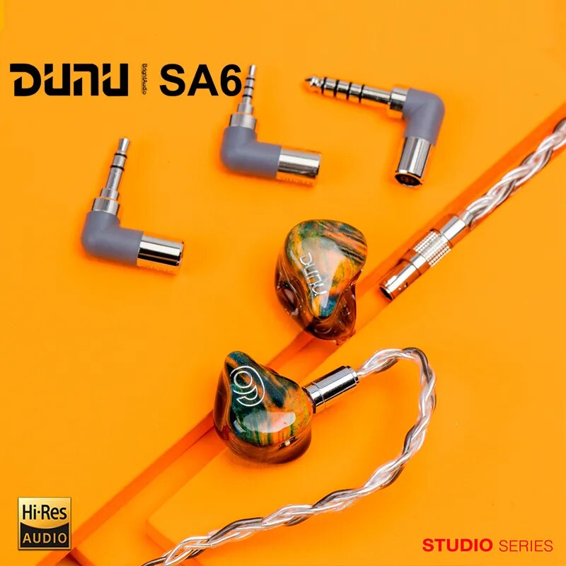 DUNU Studio SA6 Hi-res HIFI In-ear Earphone 6BA IEM