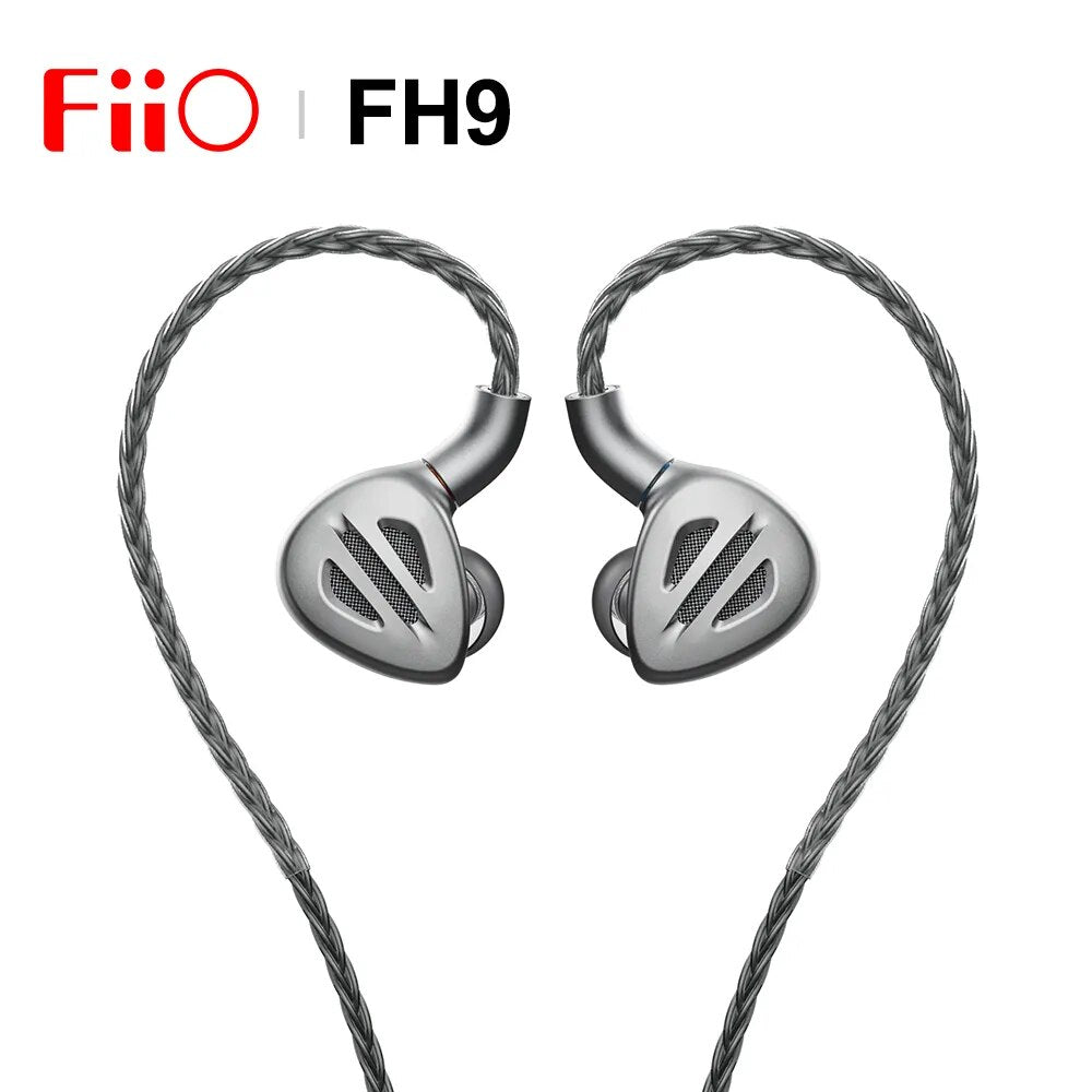 FiiO FH9 Hi-res 1DD+6BA Drivers In-ear HIFI Earphone