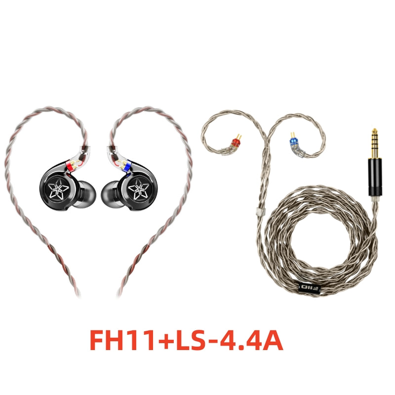 FiiO FH11 HiFi 1DD+1BA Hybrid Driver In-ear IEM Earphone