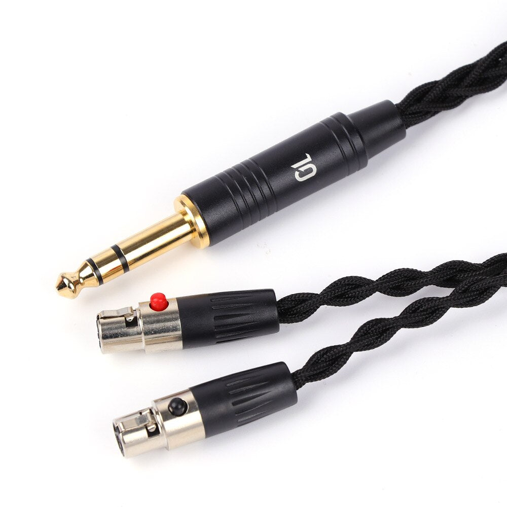 Gold Planar GL850 Silver-plated 8 core XLR Full-frequency Headphone