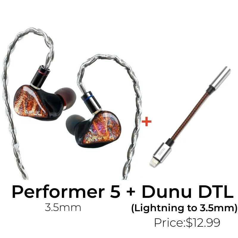 AFUL Performer5 1DD+4BA Hybrid Driver In-Ear Monitors
