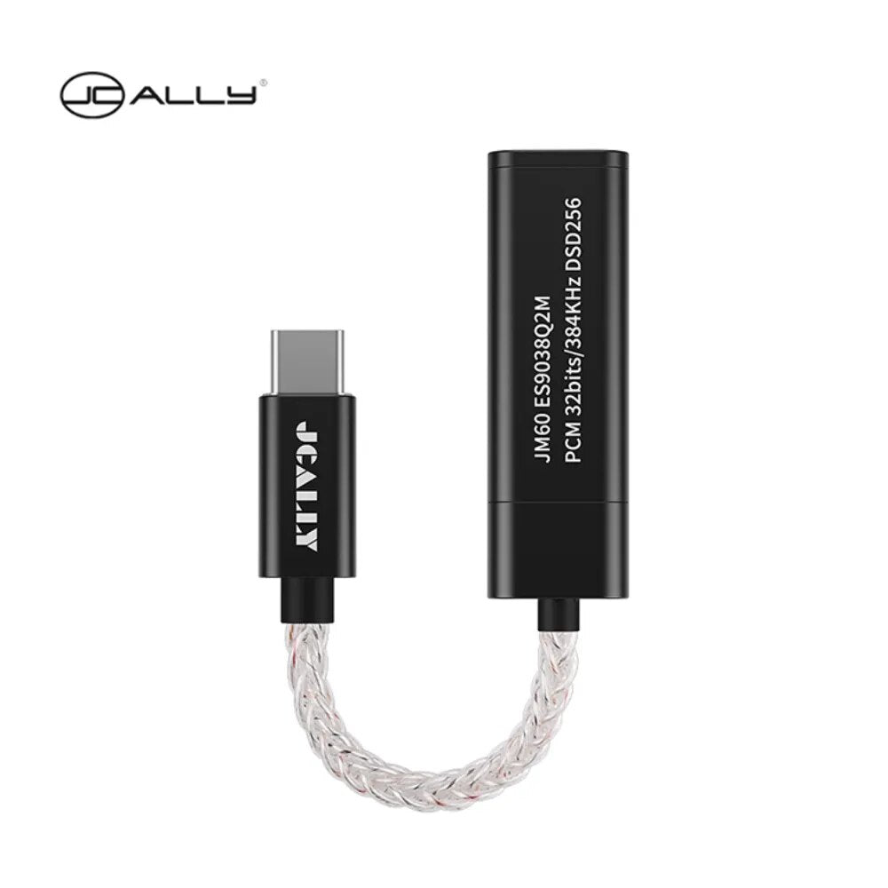 JCALLY JM60 JM60L USB Type C to 3.5mm Cable DAC