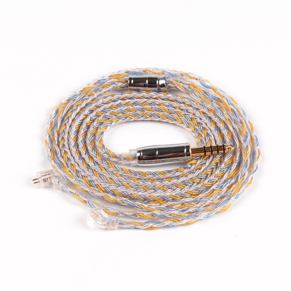 KBEAR 16 Core Silver Plated Upgrade Earphone Cable