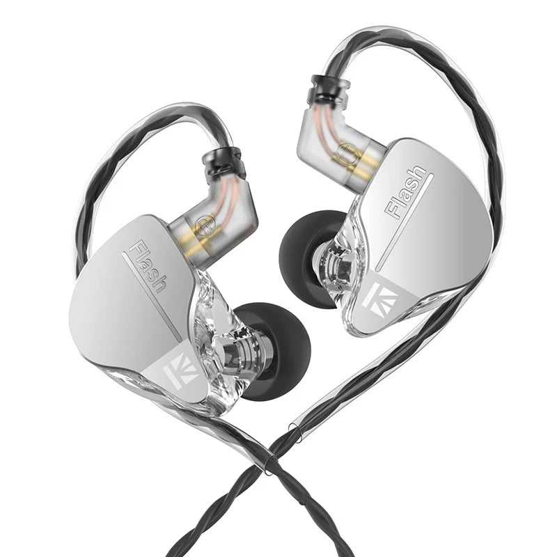 KBEAR Flash Dual Drviers Hybrid In-Ear HiFi Earphones