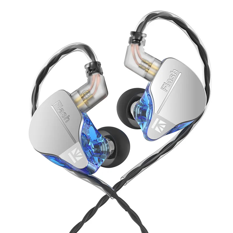 KBEAR Flash Dual Drviers Hybrid In-Ear HiFi Earphones