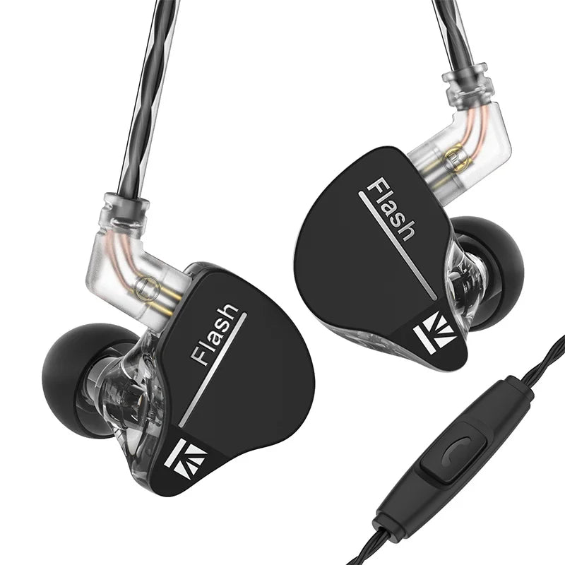 KBEAR Flash Dual Drviers Hybrid In-Ear HiFi Earphones