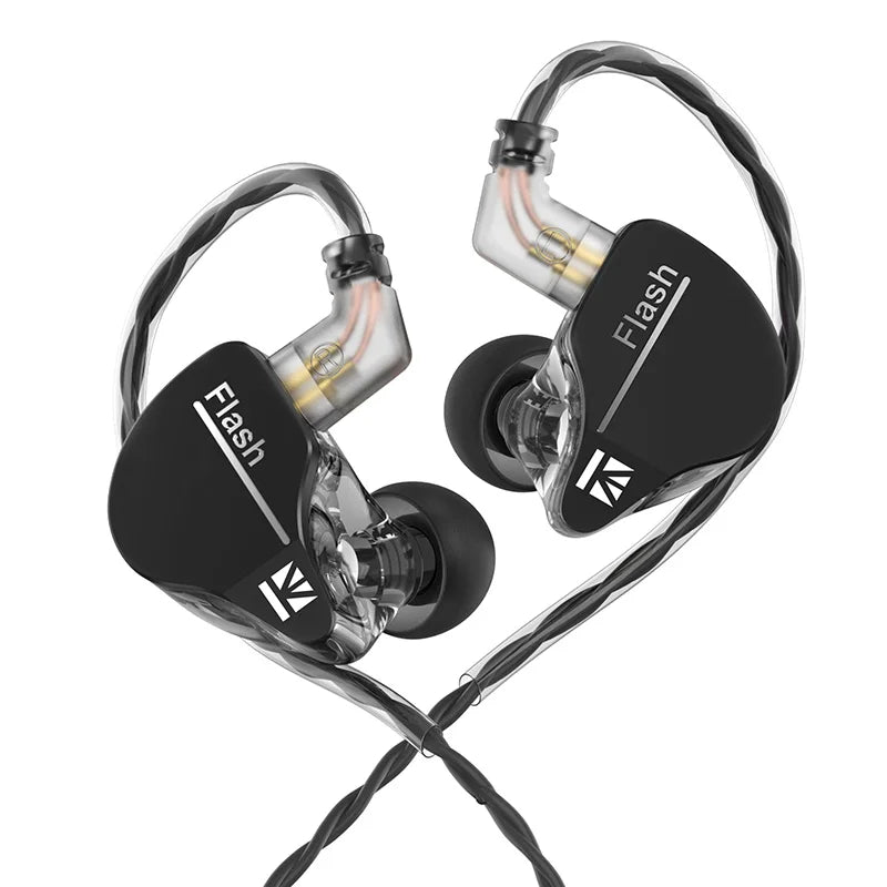 KBEAR Flash Dual Drviers Hybrid In-Ear HiFi Earphones