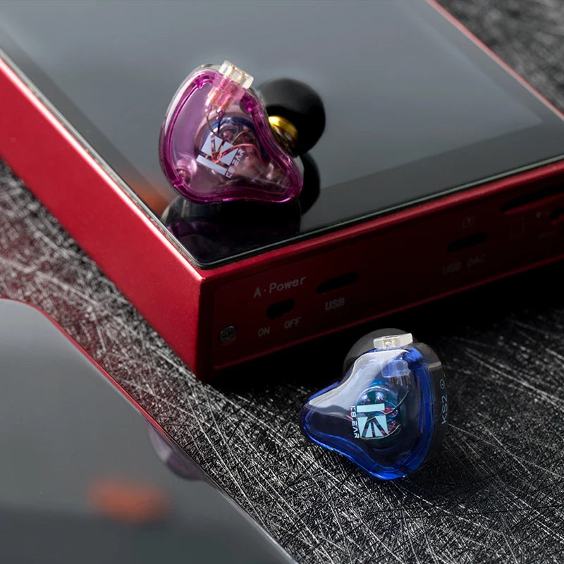 Buy KBEAR KS2 Hybrid DD+BA In Ear Monitor HiFi Earphone