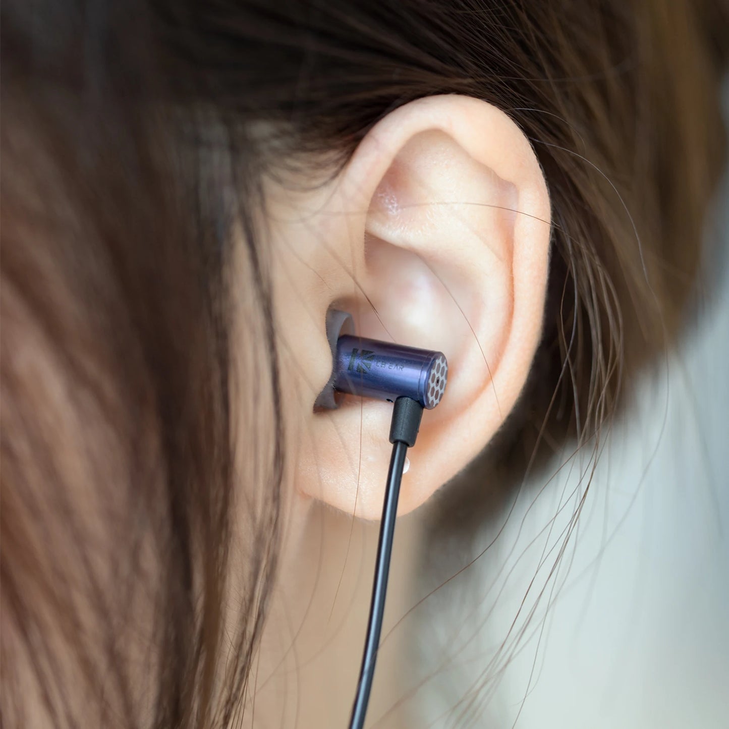 KBEAR Little Q 6mm Composite Diaphragm Wired In Ear Earphone
