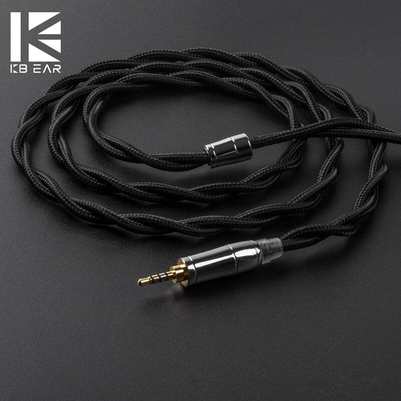 KBEAR Pure 2 Core UPOCC Single Crystal Copper Earphone Cable