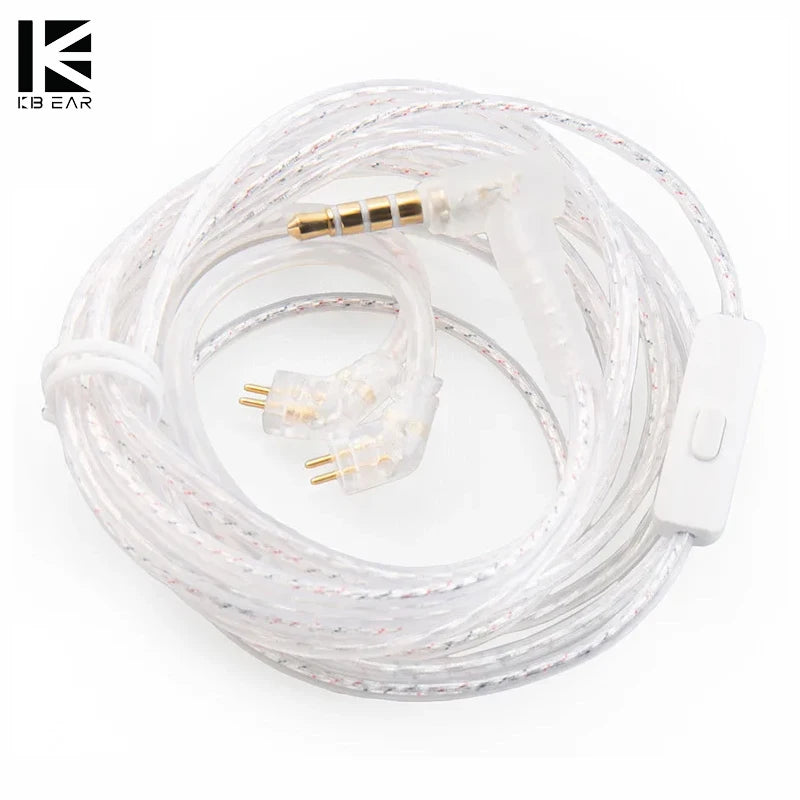 KBEAR ST10 High Purity Silver plated Upgrade Cable