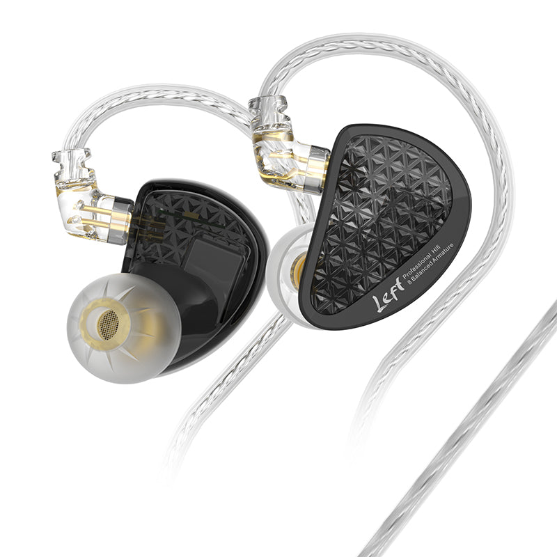 KZ AS16 Pro In Ear Wired Earphones 16BA Balanced Armature HIFI Bass Monitor
