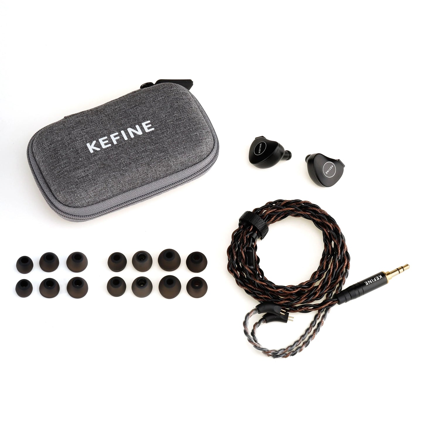 Kefine Klanar 14.5mm Planar Driver Hi-Fi Wired Earphone
