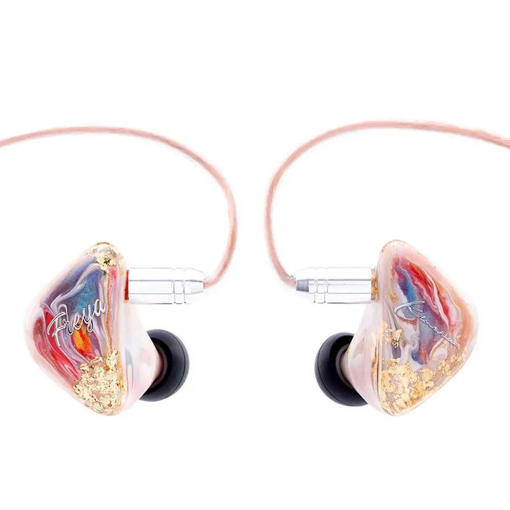 Kinera Freya Earphones 3BA+1DD Hybrid Hand Painted In Ear Headphone