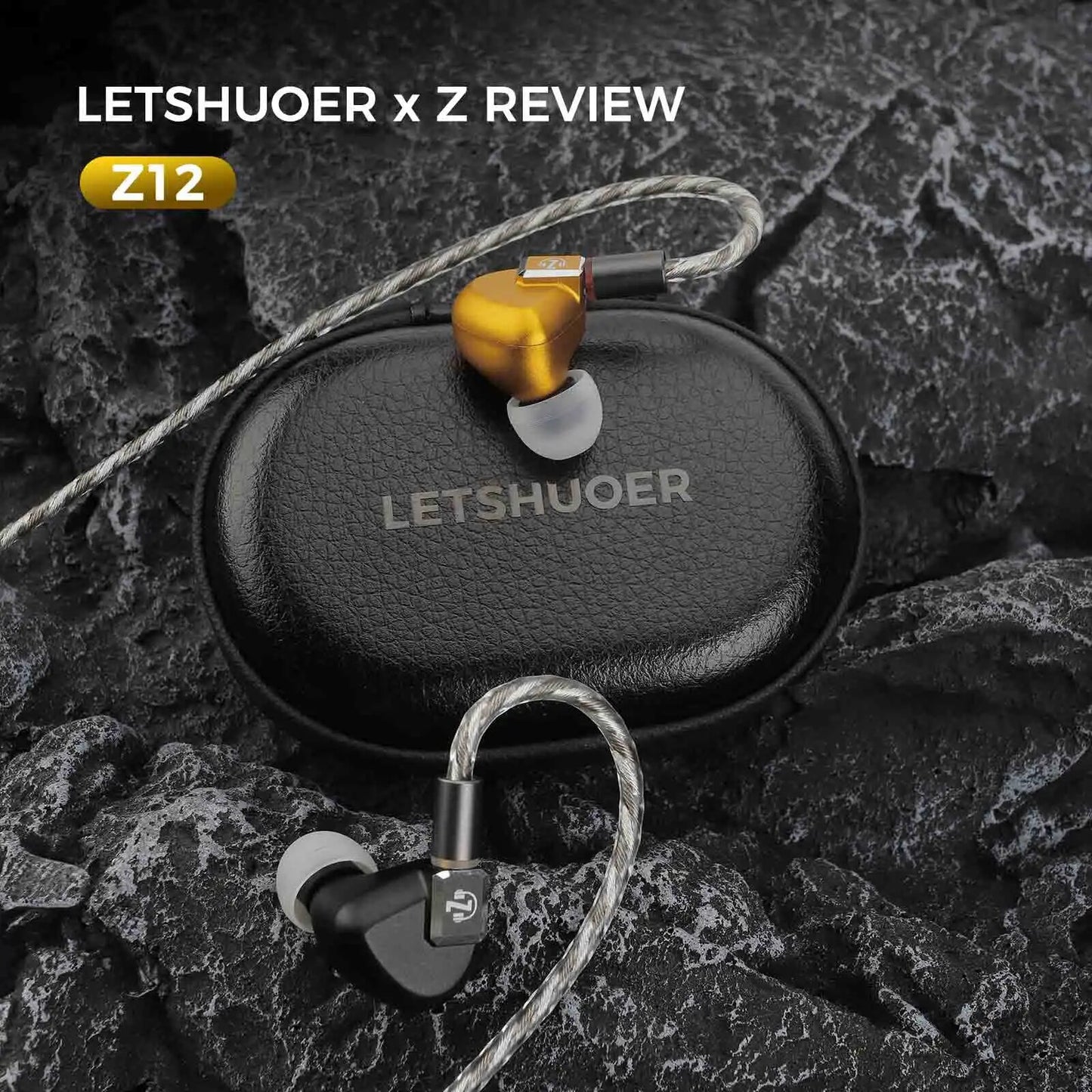 LETSHUOER x Z Review Z12 Gold Edition Planar IEMs
