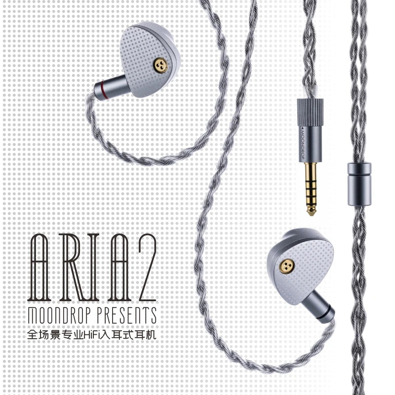 MOONDROP ARIA 2 Earphones High Performance IEMs Earbuds