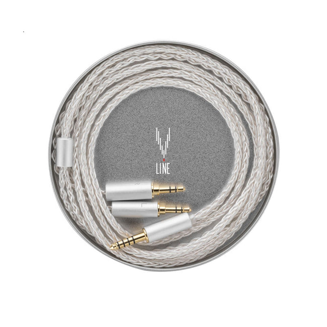 MoonDrop LINE V LINE W 6N Single Crystal Copper Earphone Cable