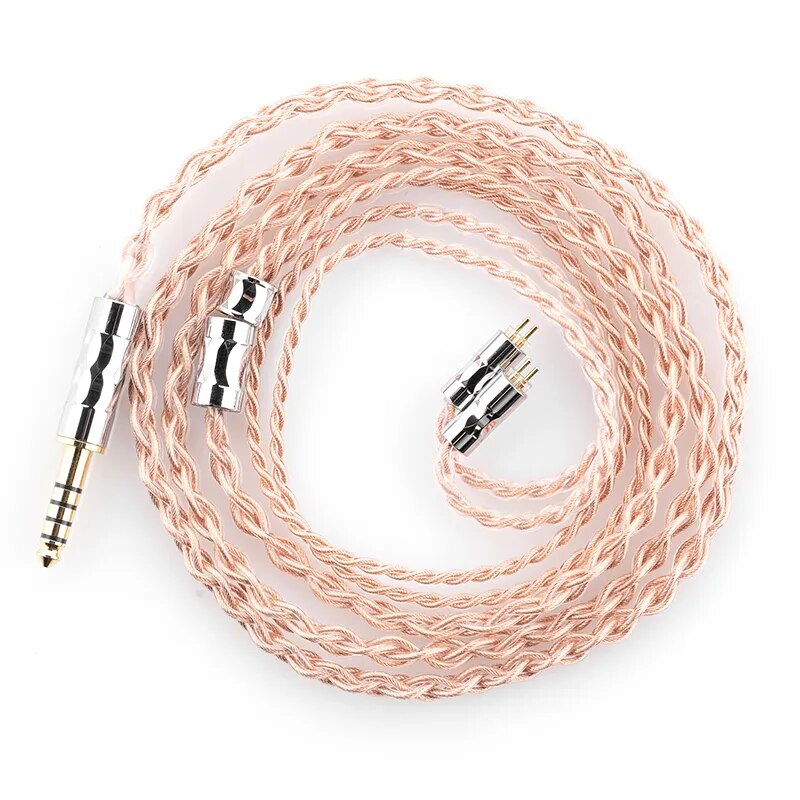MoonDrop Line T Earphone Upgraded Cable 0.78 2Pin 4.4mm