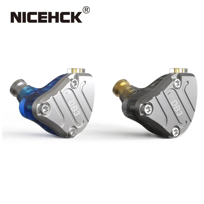 NiCEHCK db3 In Ear Earphone 1BA+2DD Hybrid 3 Drivers Monitor Sport Earphone