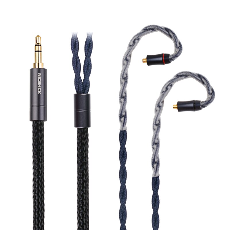 NiceHCK DragonScale 7N OCC+ Palladium Silver Alloy Mixed Earphone Cable