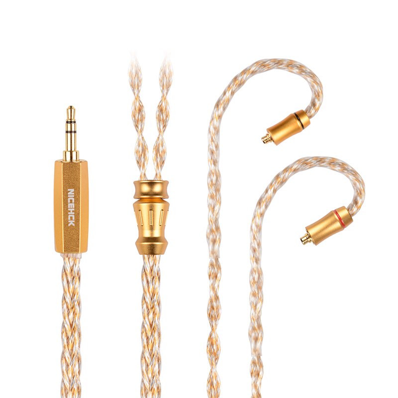 NiceHCK GoldCrown 8N HiFi Earphone Upgrade Cable