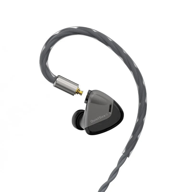 Rose Technics QuietSea God-Plated Brass Dual-Cavity Drivers In-Ear Earphone