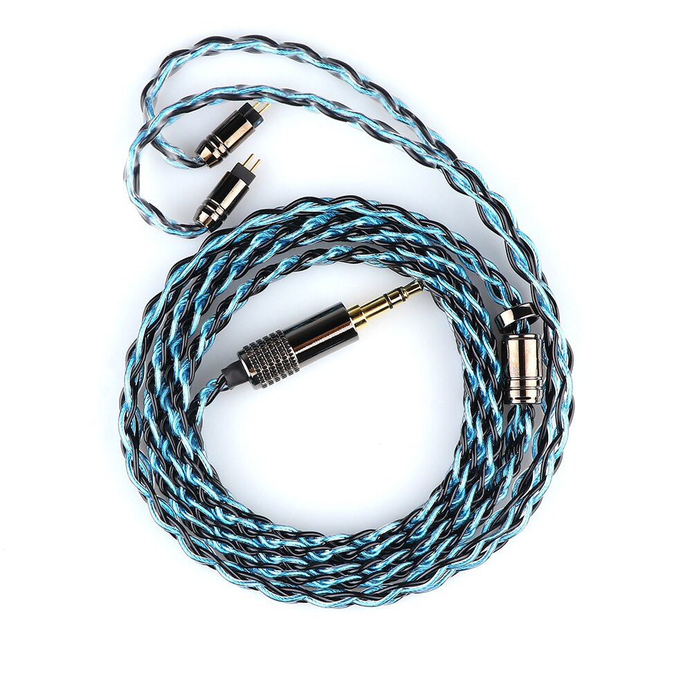 Tripowin Danube Cable 8 Core Wire Braided Earphone IEM Cable