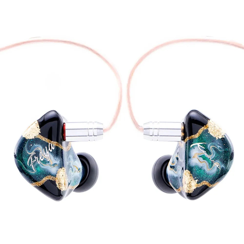 Kinera Freya Earphones 3BA+1DD Hybrid Hand Painted In Ear Headphone