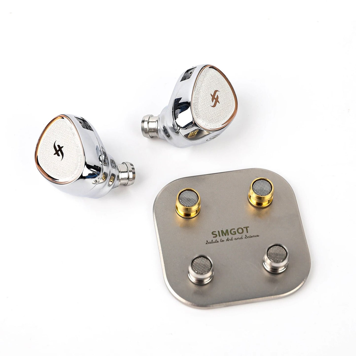 SIMGOT EA1000 Dual-Magnet Dual-Cavity DD + PR Structure HiFi Earphones