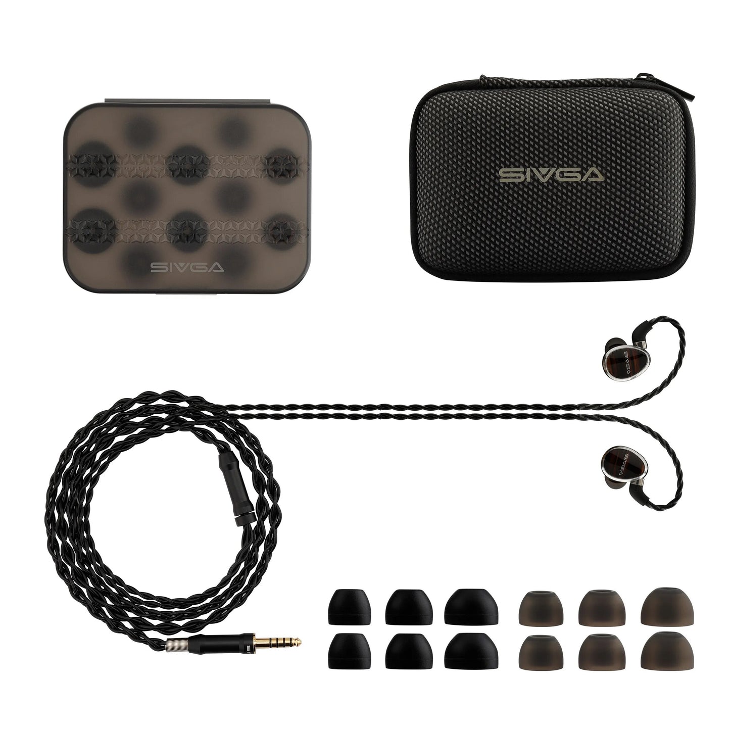 SIVGA Nightingale Classic Wooden Planar Magnetic In-ear Monitors