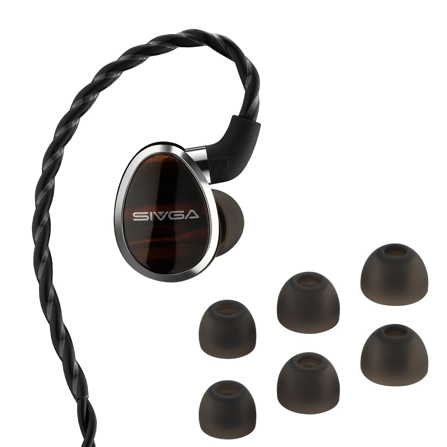 SIVGA Nightingale Classic Wooden Planar Magnetic In-ear Monitors