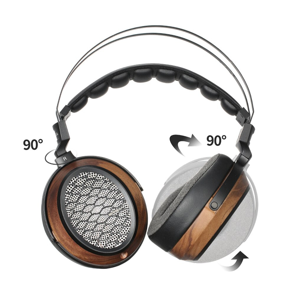 SIVGA P-Ⅱ Over Ear Open Back Walnut Wood Planar Magnetic Headphone