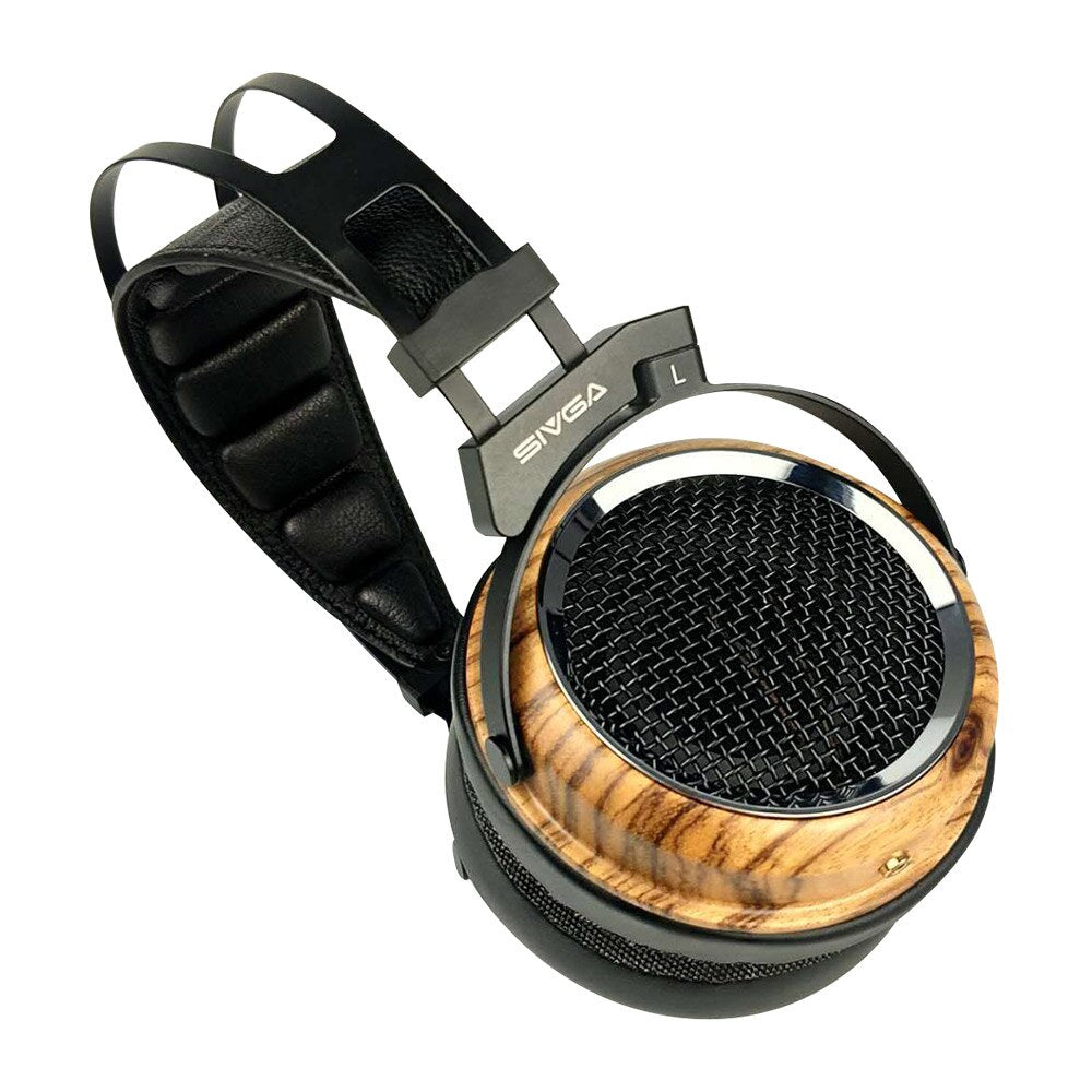 SIVGA PHOENIX Over-Ear Open-Back Zebra Wood Dynamic Driver Headphones