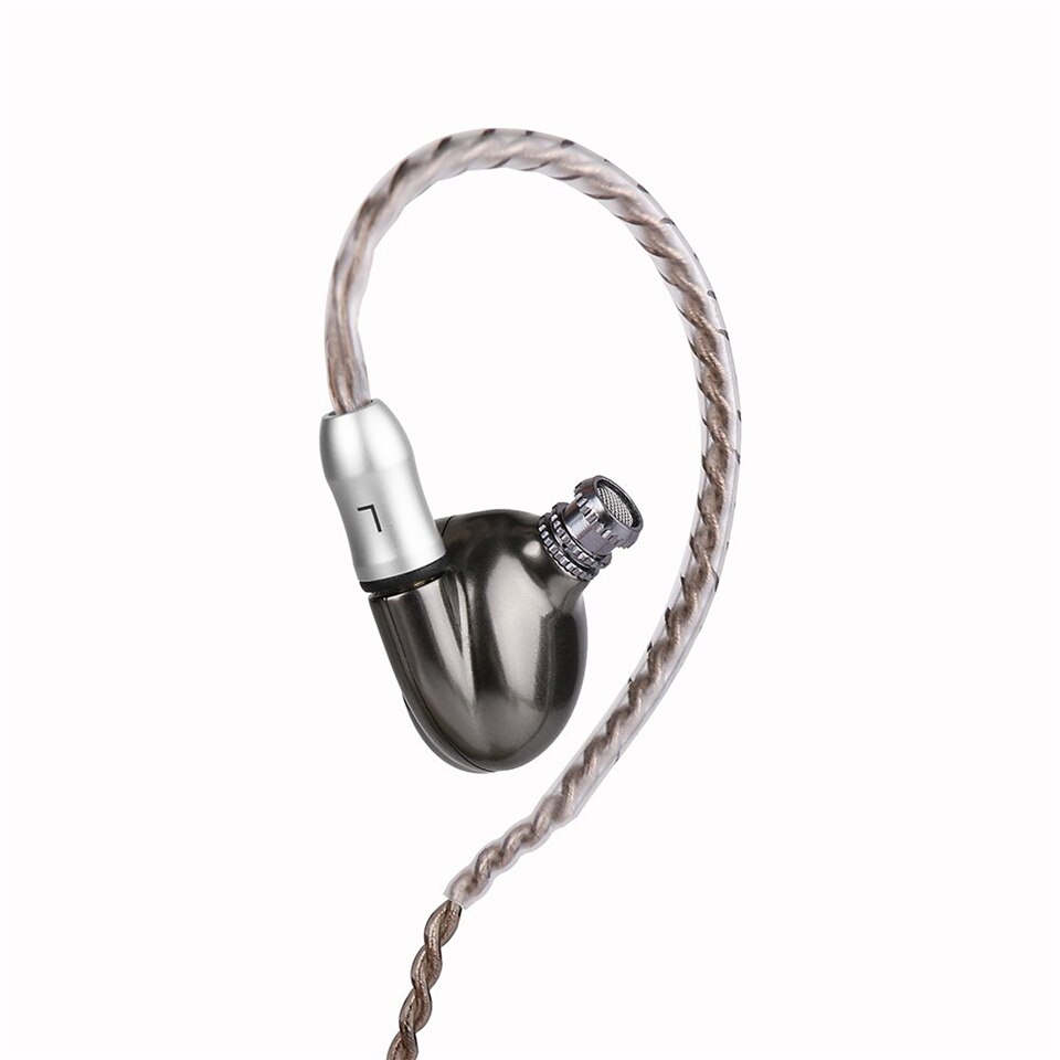 SIVGA SM003 HiFi Stereo Metal Dual Drivers Sport In-ear Earphones