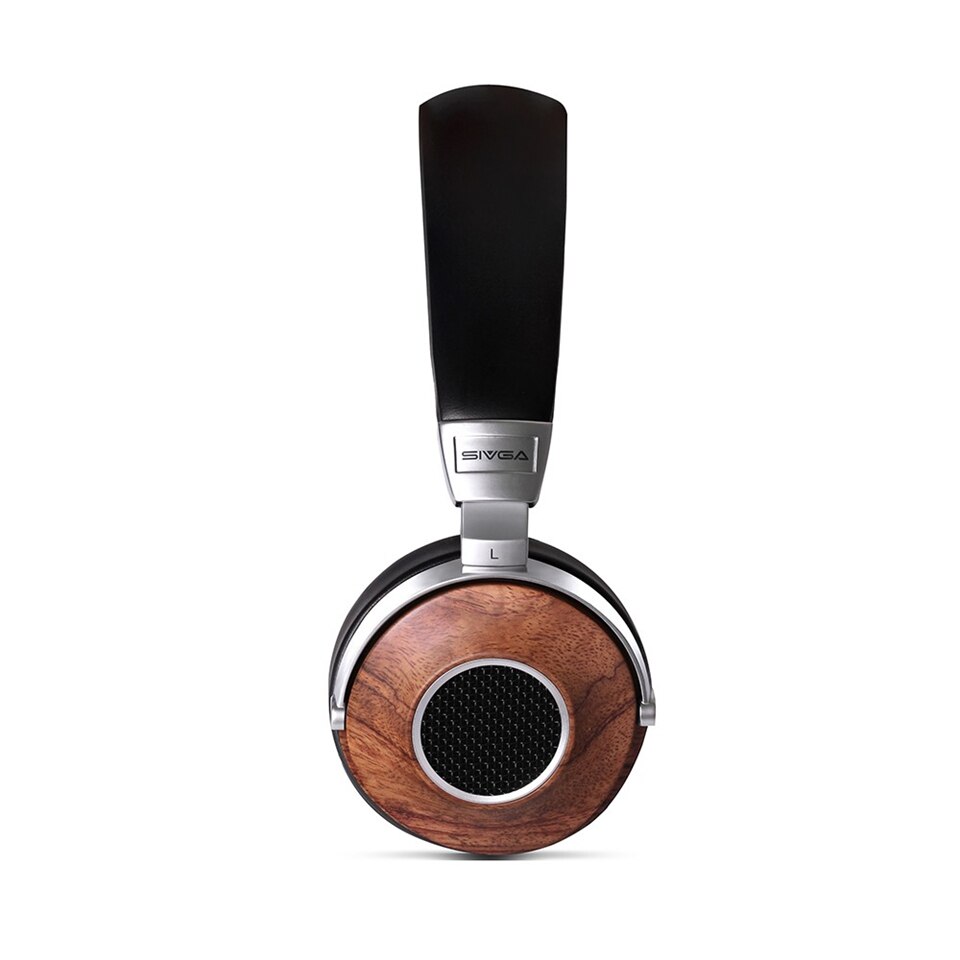 SIVGA SV007 Wooden Stereo Over-ear Dynamic Wired Headphone